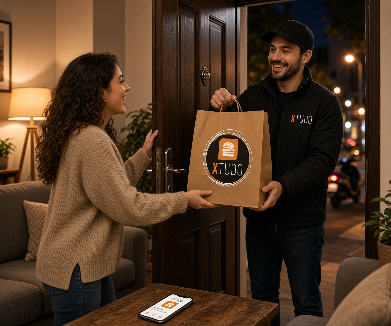 Imagem editorial temporária — DELIVERY