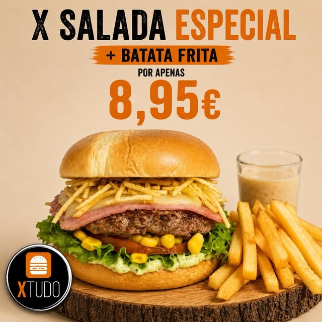Publicação real do Instagram da X Tudo
